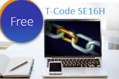 Join Tables with the SE16H Transaction