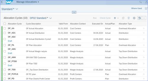 SAP S/4HANA Screenshot