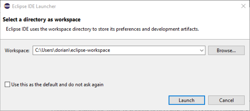 Install Eclipse IDE