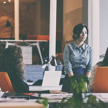 people working with computers 