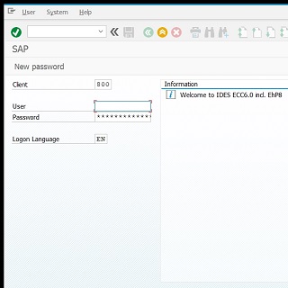 SAP ECC 6 screen shot